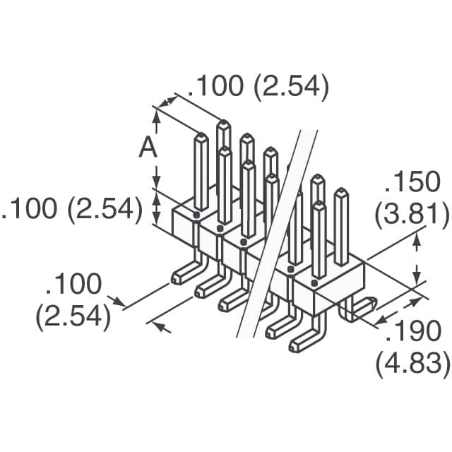 95157-440LF Amphenol ICC (FCI)  Embases à broches mâles